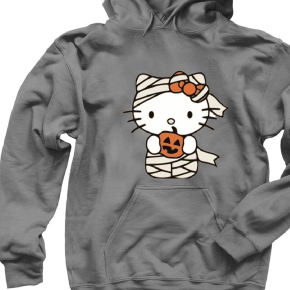 HELLO KITTY *Limited Edition * Custom Halloween Hoodie! - Picture 2 of 6